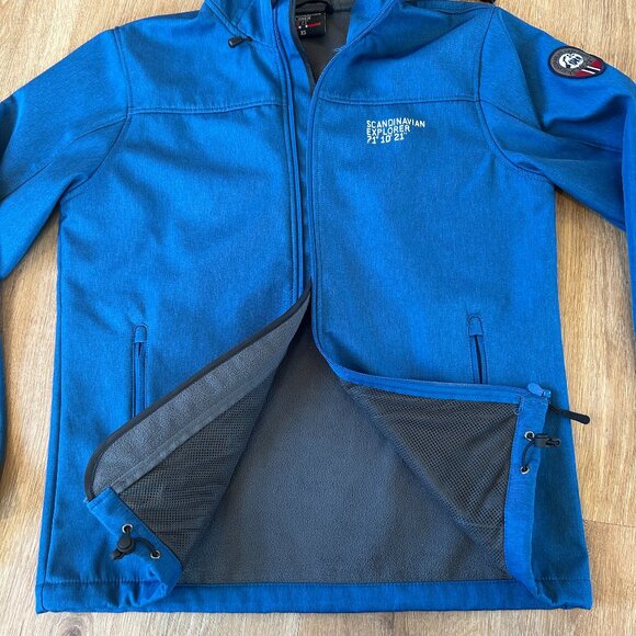 NWOT Scandinavian Explorer Softshell Jacket Unisex XS - Picture 5 of 7